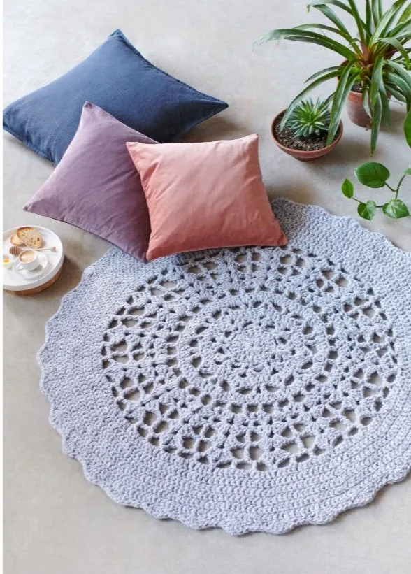 044 Crochet Mandala Throw Leaflet | RRP$9.95