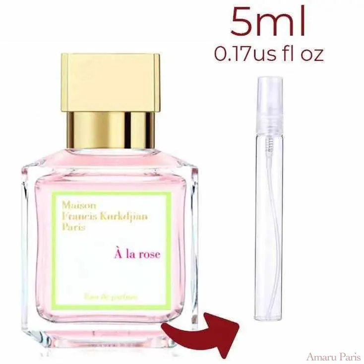 A La Rose Maison Francis Kurkdjian for women Decant Fragrance Samples