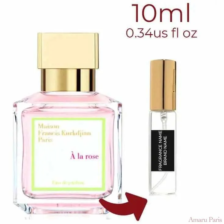 A La Rose Maison Francis Kurkdjian for women Decant Fragrance Samples