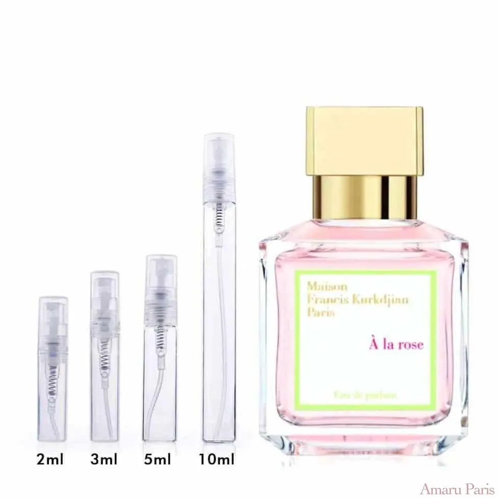 A La Rose Maison Francis Kurkdjian for women Decant Fragrance Samples