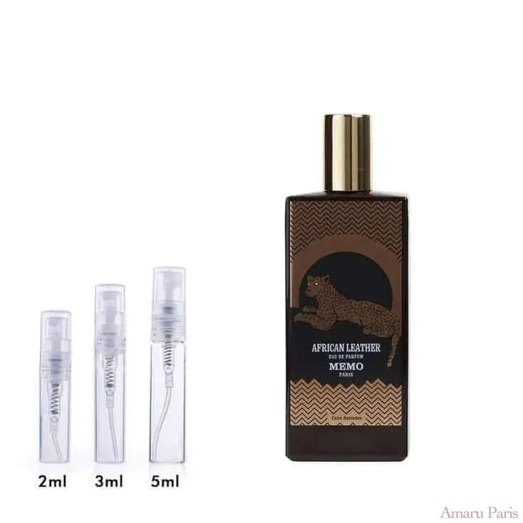 African Leather Memo Paris for women and men Decant Fragrance Samples