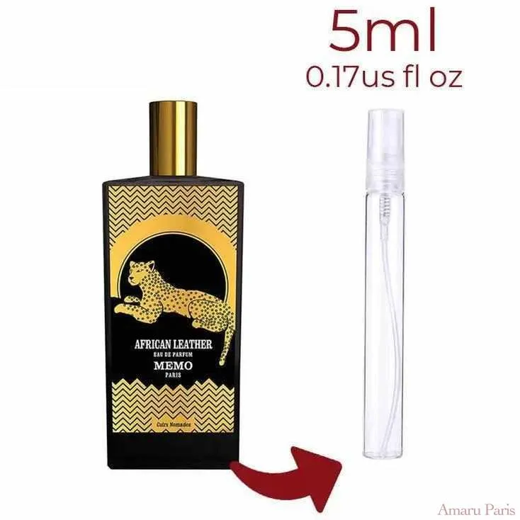 African Leather Memo Paris for women and men Decant Fragrance Samples