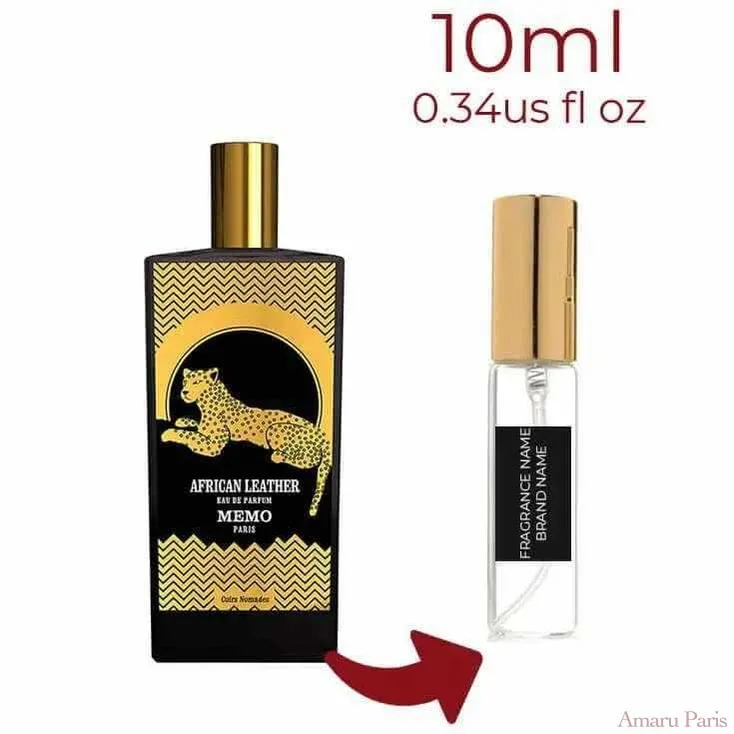 African Leather Memo Paris for women and men Decant Fragrance Samples