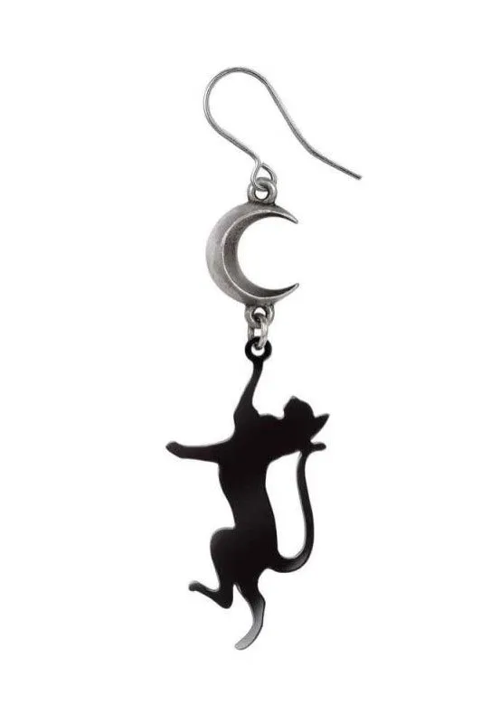 Alchemy England - Feline Moondream Silver - Earring