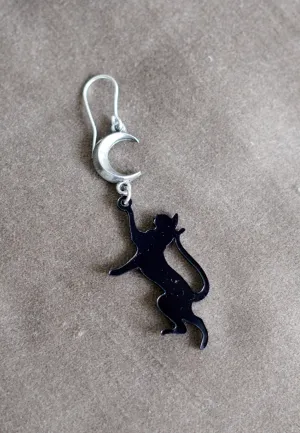 Alchemy England - Feline Moondream Silver - Earring