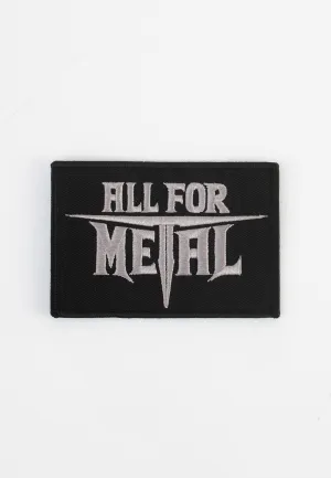 All For Metal - Logo - Patch