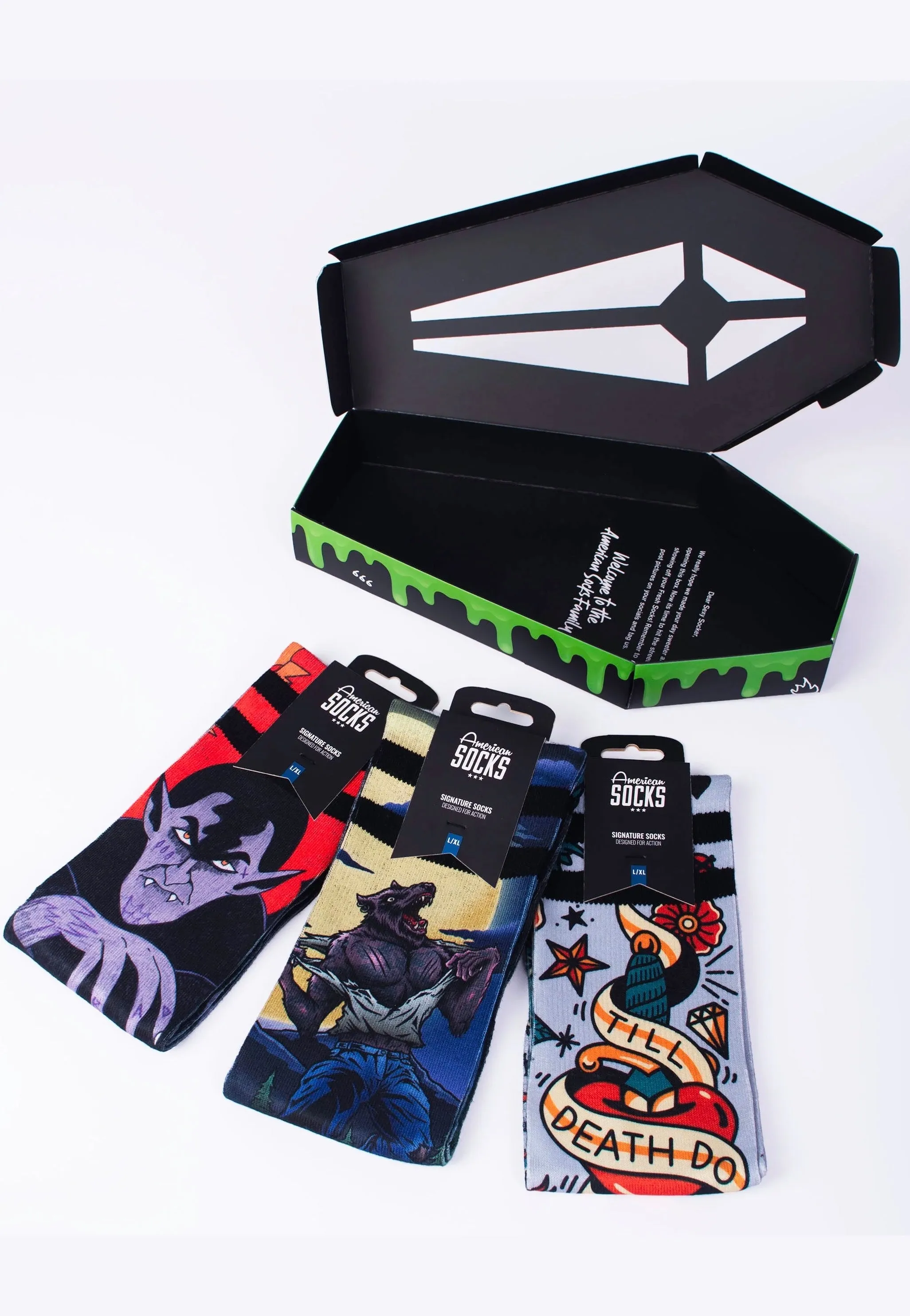 American Socks - Coffin Socks - Giftbox