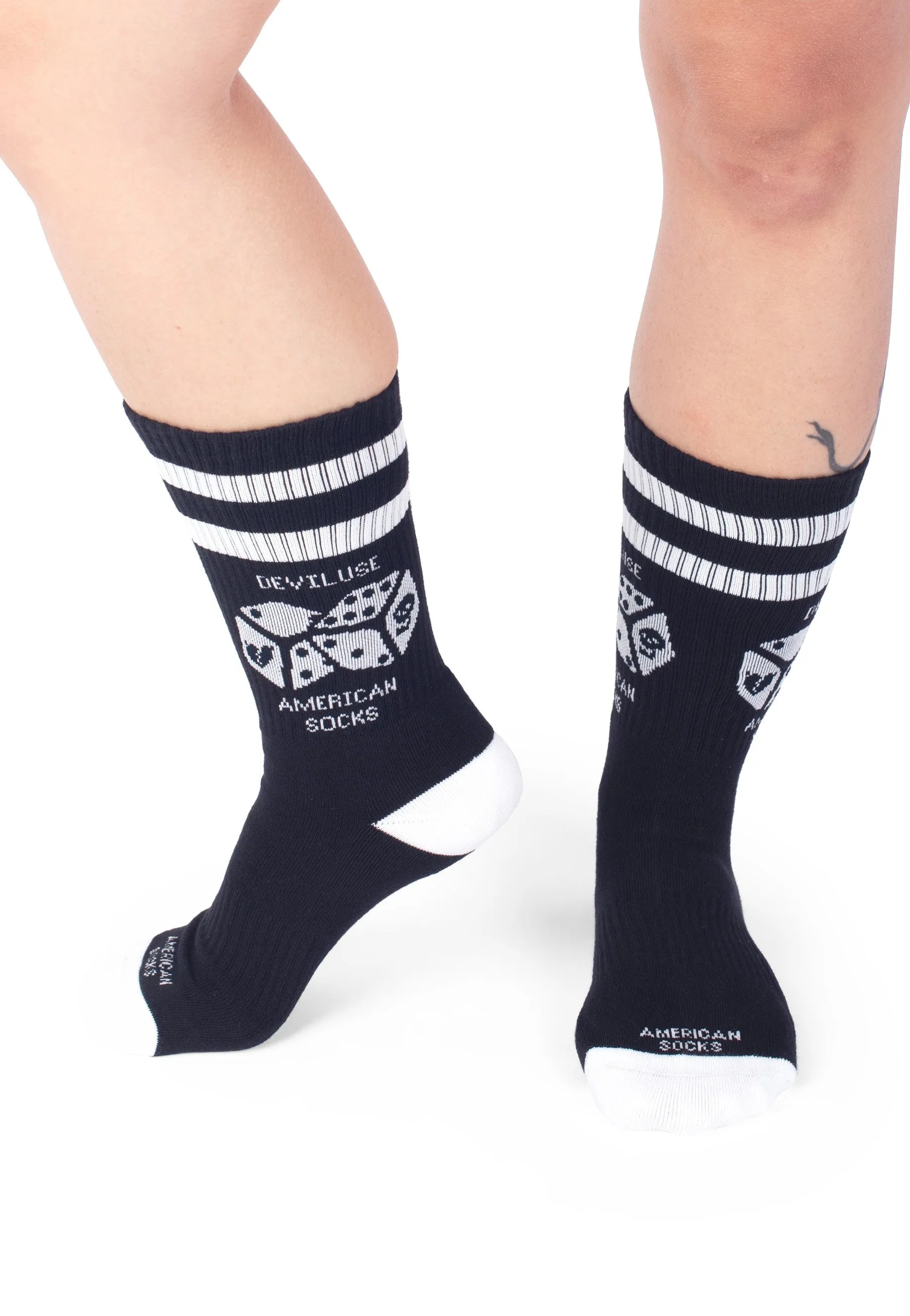 American Socks - Good Luck Mid High Black - Socks