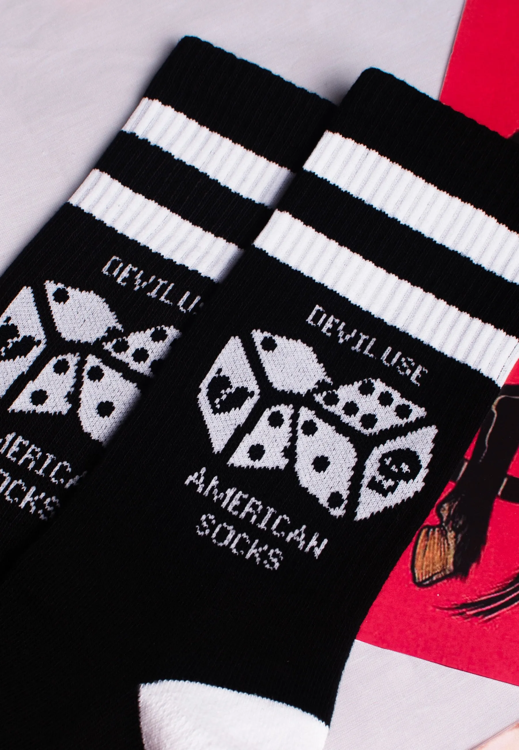 American Socks - Good Luck Mid High Black - Socks