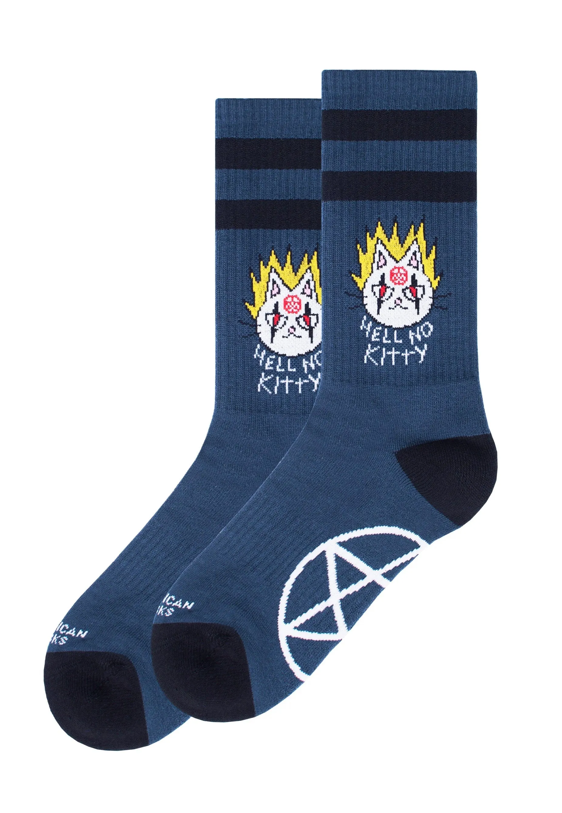 American Socks - Hell No Kitty Mid High - Socks