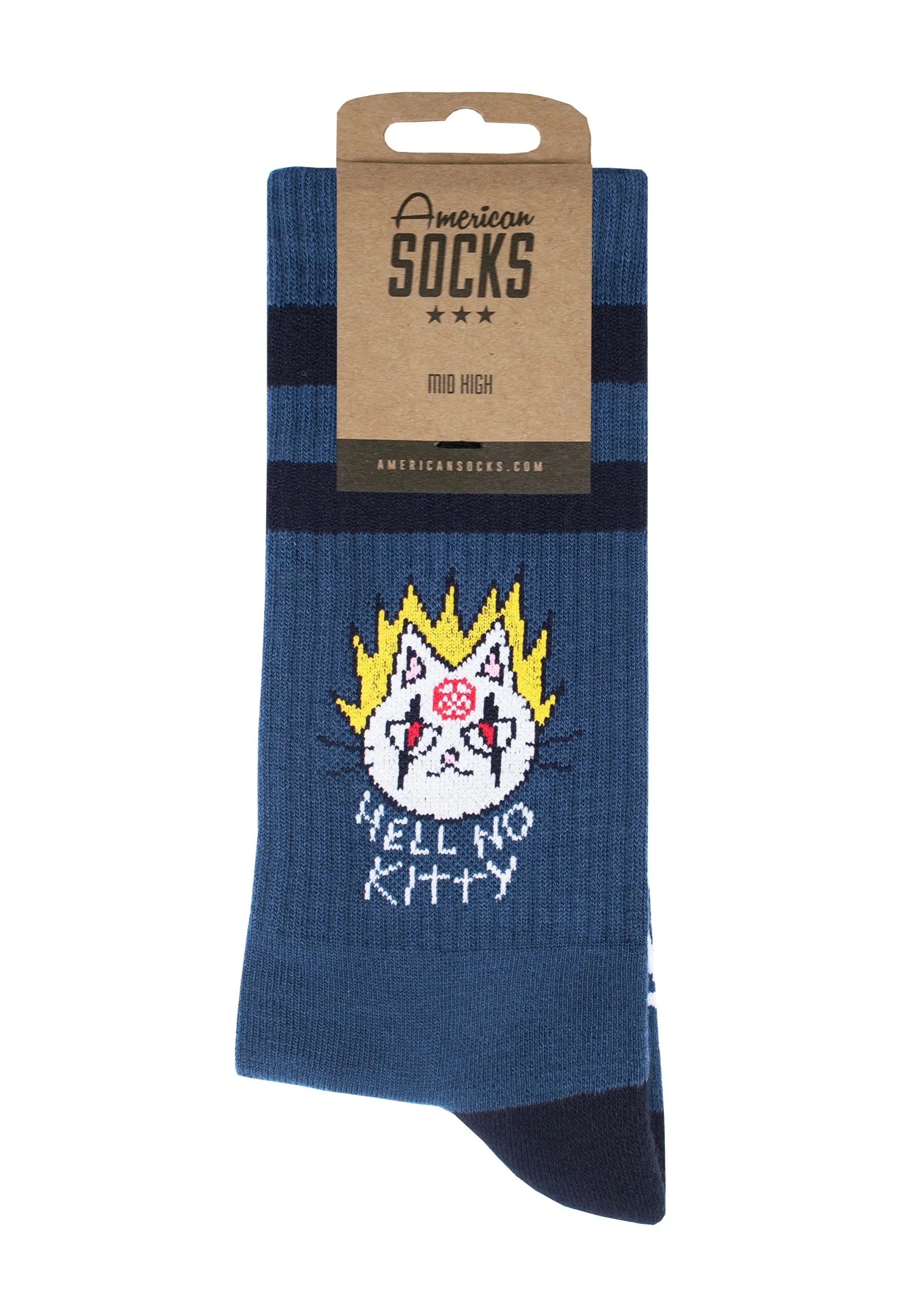 American Socks - Hell No Kitty Mid High - Socks