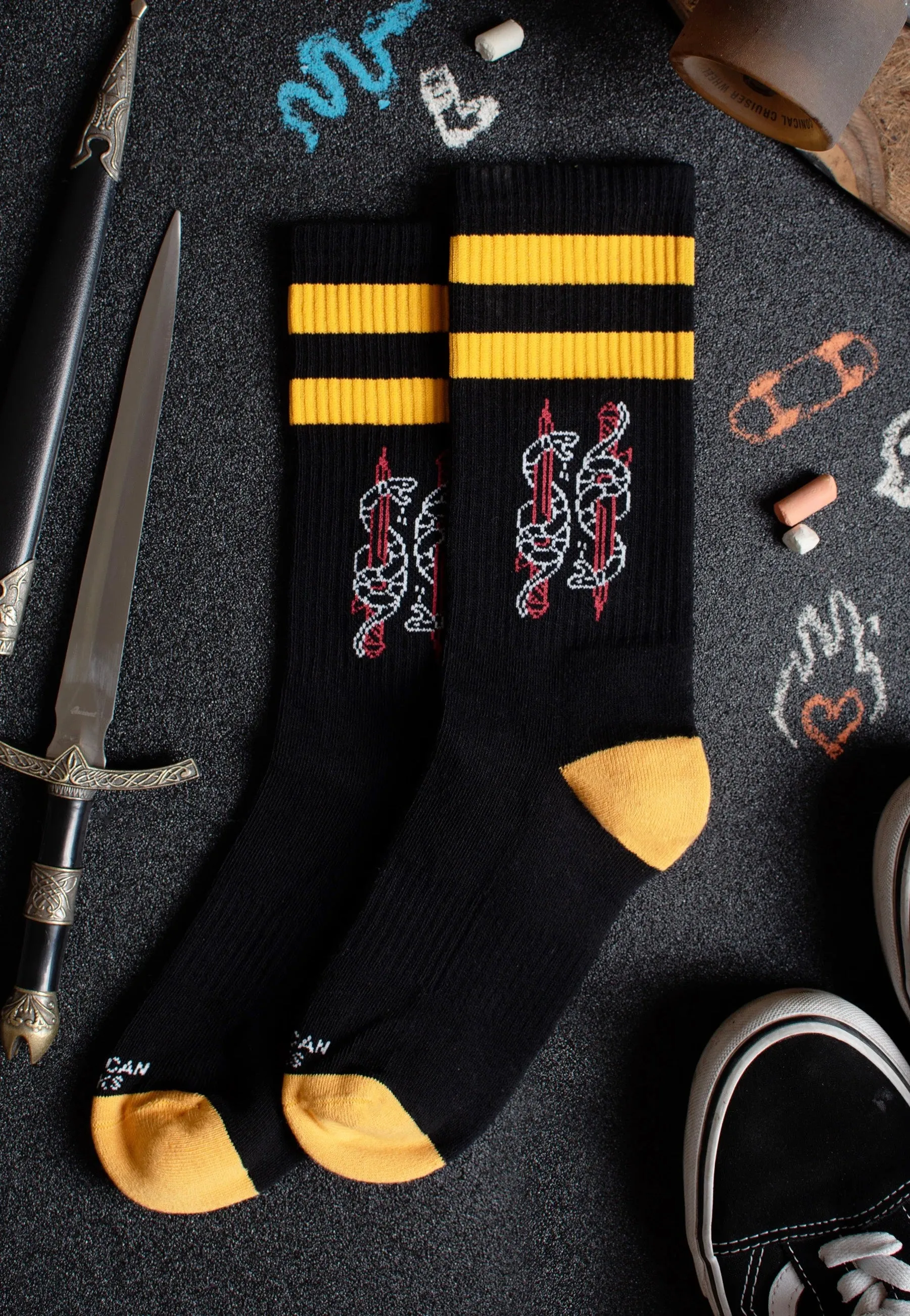 American Socks - Serpent Mid High - Socks