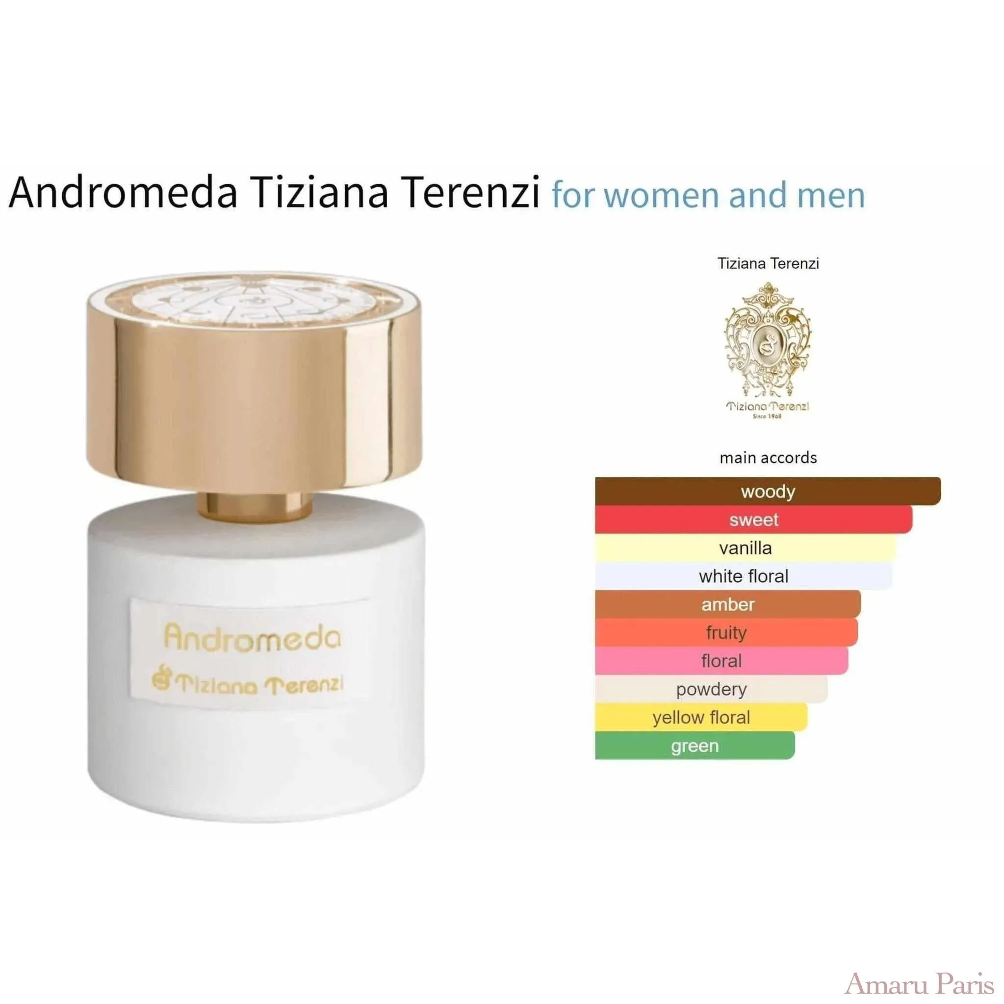 Andromeda Tiziana Terenzi for women and men Decant Fragrance Samples