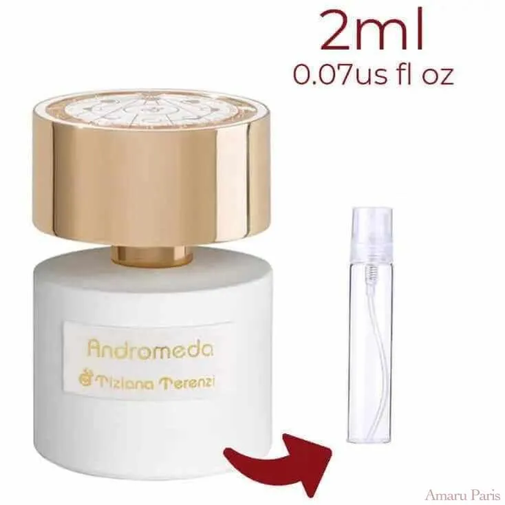Andromeda Tiziana Terenzi for women and men Decant Fragrance Samples