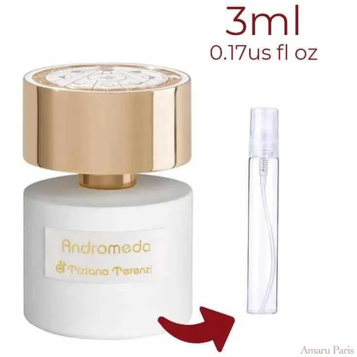 Andromeda Tiziana Terenzi for women and men Decant Fragrance Samples
