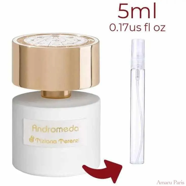 Andromeda Tiziana Terenzi for women and men Decant Fragrance Samples