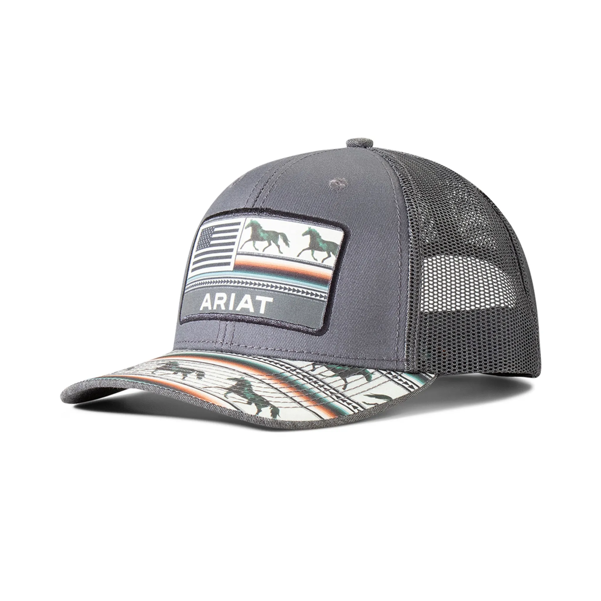 Ariat Women's Baseball Patch Horse Cap
