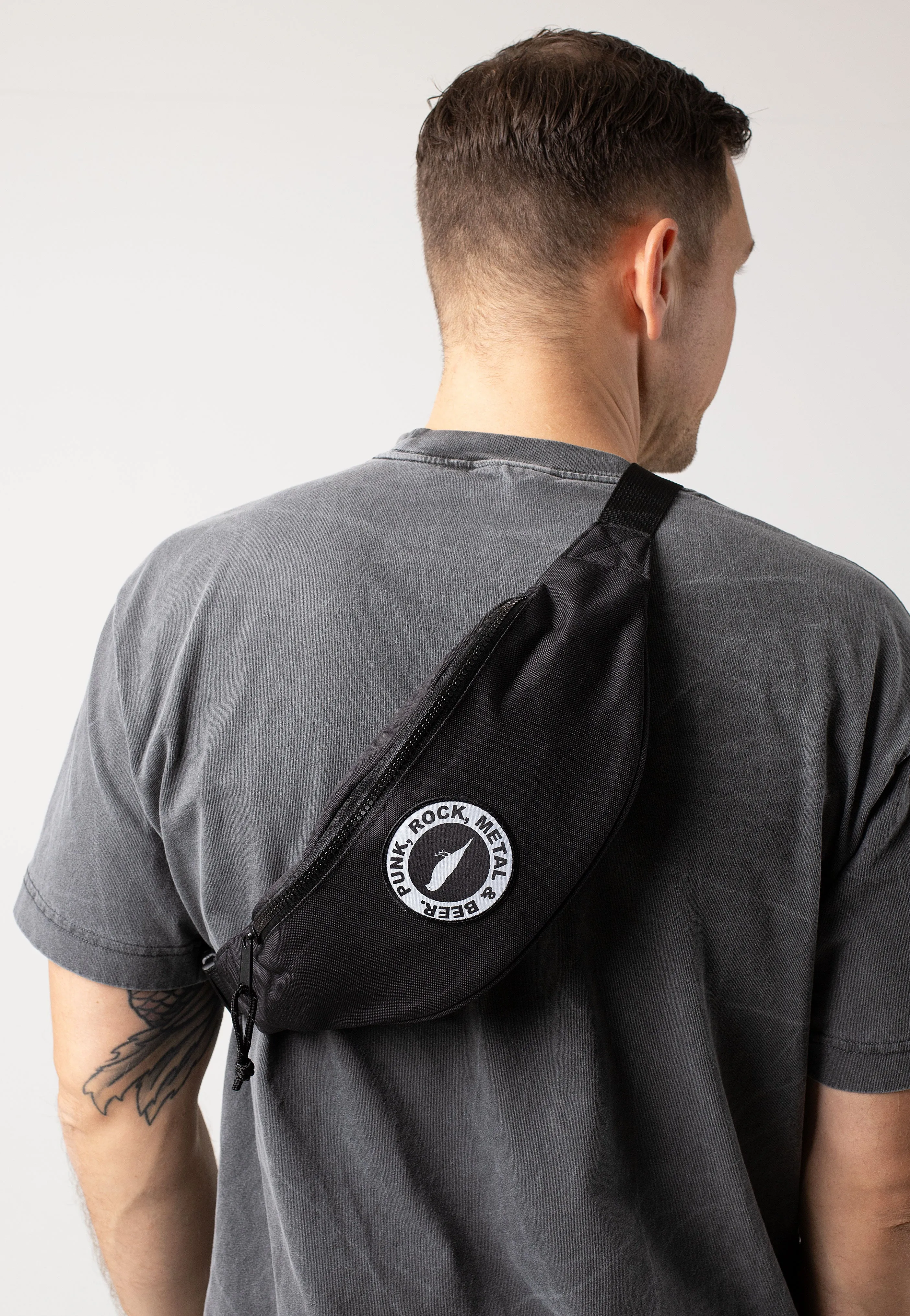 Atticus - PRMB Badge Black - Hip Bag
