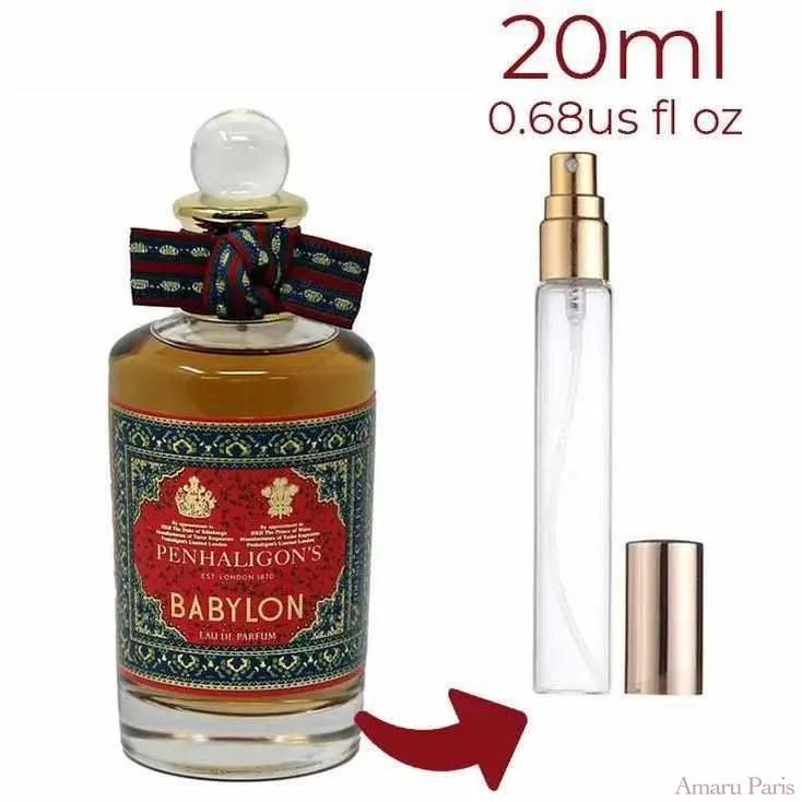 Babylon Penhaligon's for women and men Decant Fragrance Samples