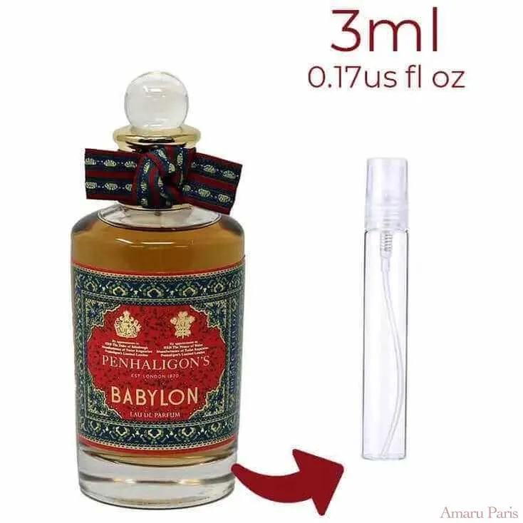 Babylon Penhaligon's for women and men Decant Fragrance Samples