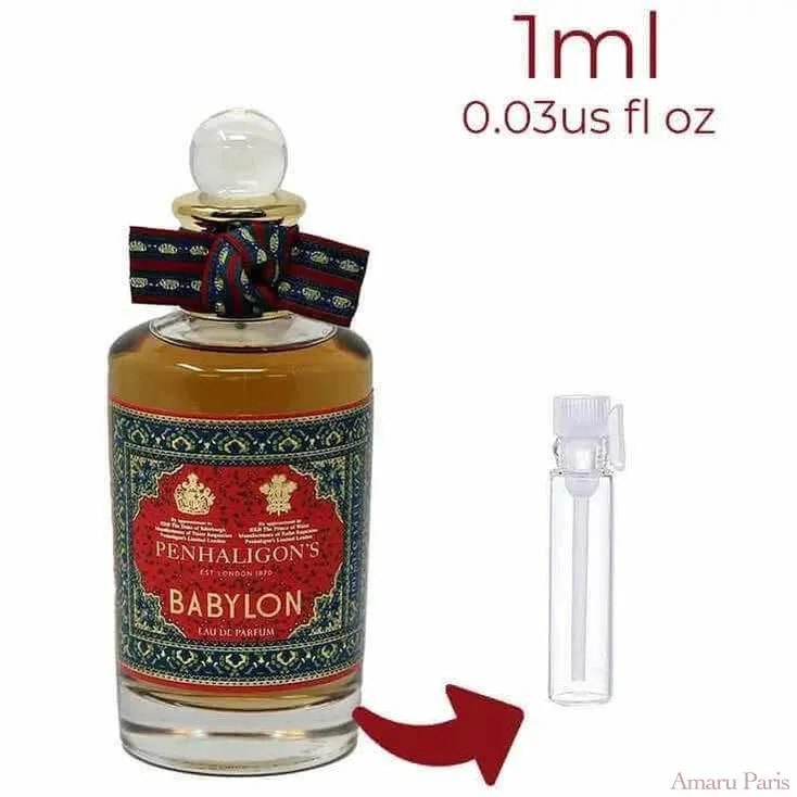 Babylon Penhaligon's for women and men Decant Fragrance Samples