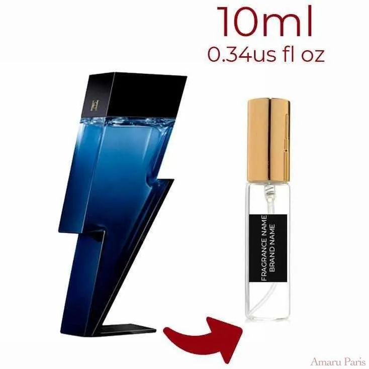 Bad Boy Cobalt Electric Perfume Carolina Herrera for men Decant Samples