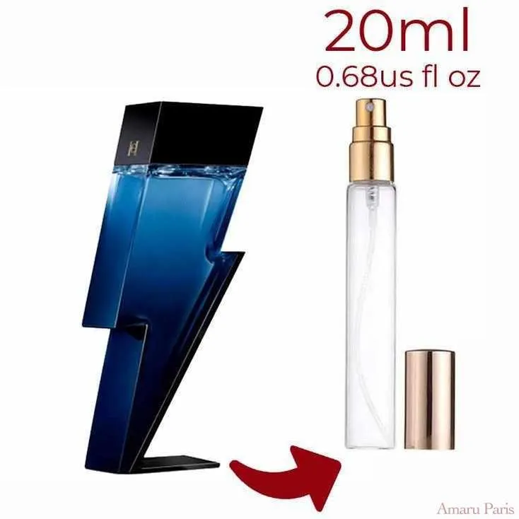 Bad Boy Cobalt Electric Perfume Carolina Herrera for men Decant Samples