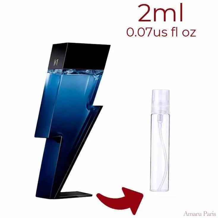 Bad Boy Cobalt Electric Perfume Carolina Herrera for men Decant Samples
