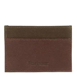 Barbour Padbury Card Holder Dark Brown