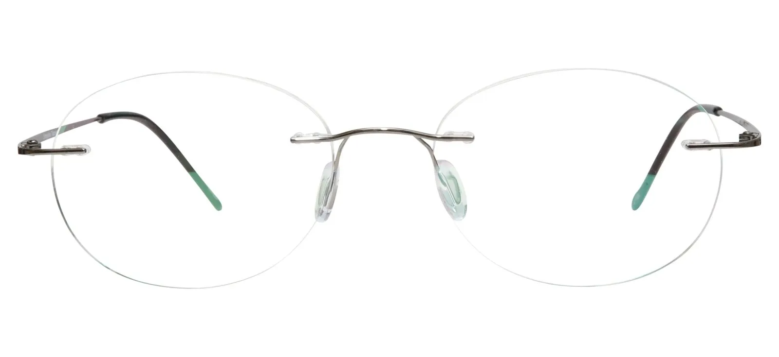 Blue Light Blocking Glasses Oval Rimless 201966 Eyeglasses Includes Blue Light Blocking Lenses