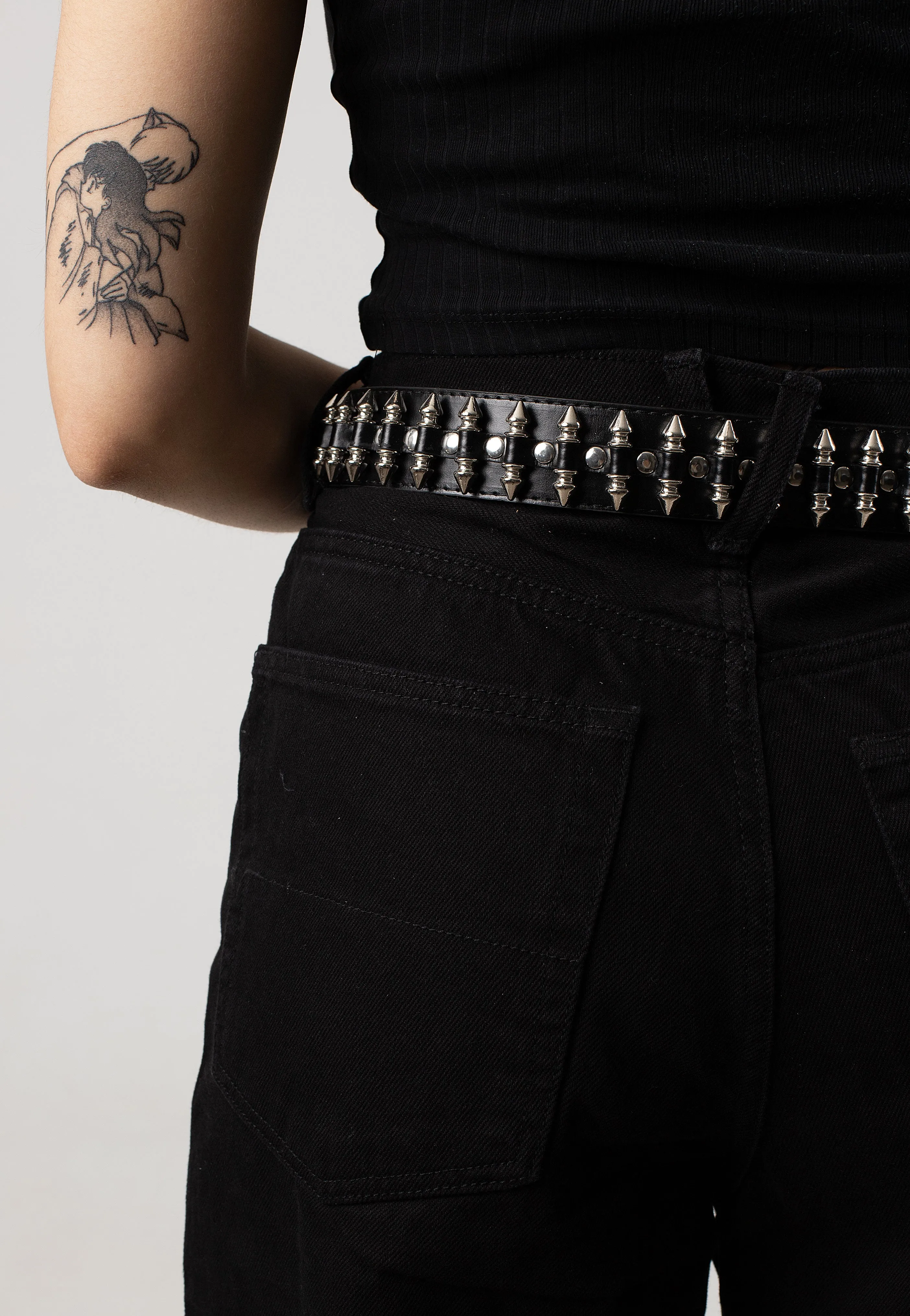 Bullet69 - Spike Fitting Studded  - Belt