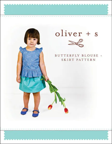 Butterfly Blouse   Skirt Pattern
