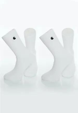 Carhartt WIP - Madison Pack White/Black/White/Black - Socks