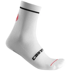 Castelli Entrata 9 socks - White