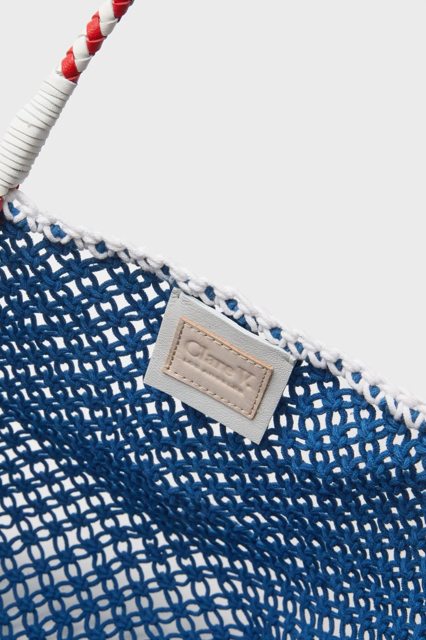 Cobalt with Poppy Ciao L'ete Tote