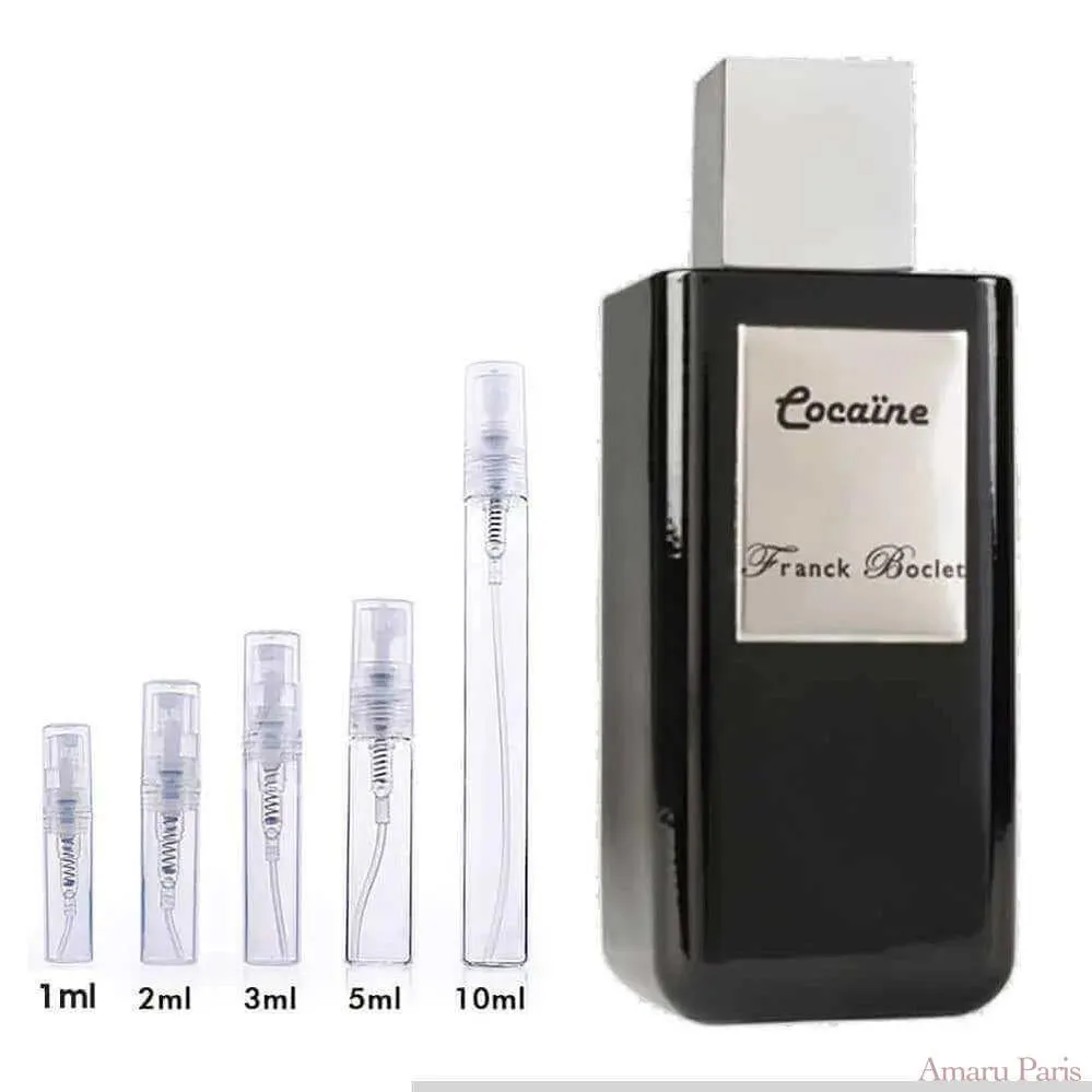 Cocaine Franck Boclet for women and men Decant Fragrance Samples