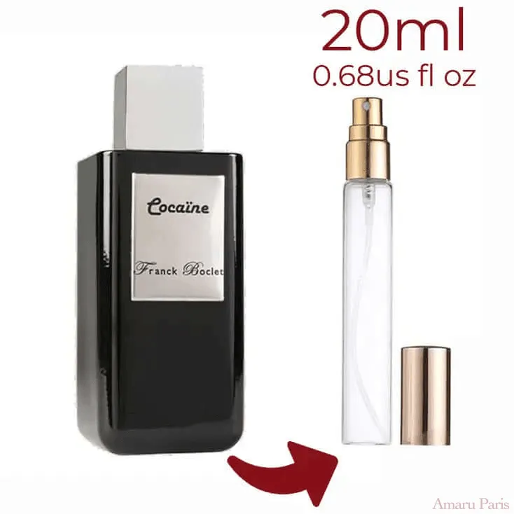 Cocaine Franck Boclet for women and men Decant Fragrance Samples