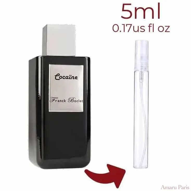 Cocaine Franck Boclet for women and men Decant Fragrance Samples