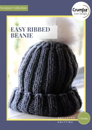 COD008 Ribbed Beanie (e-pattern)