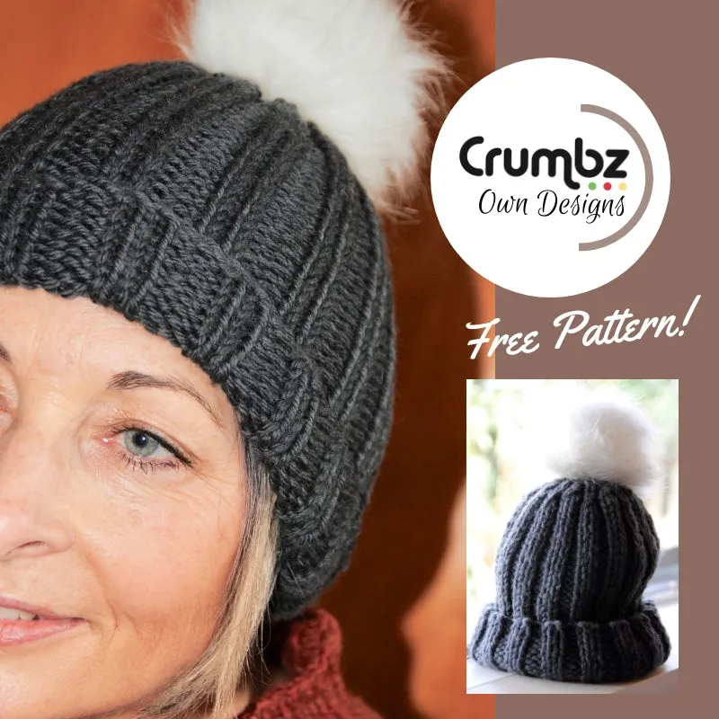 COD008 Ribbed Beanie (e-pattern)