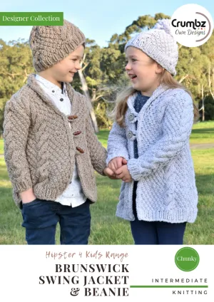 COD012 Brunswick Swing Jacket & Beanie (e-pattern)