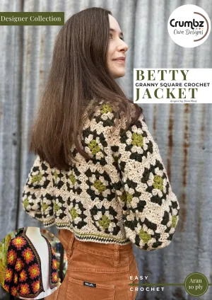 COD048 Betty Granny Square Jacket (e-pattern)
