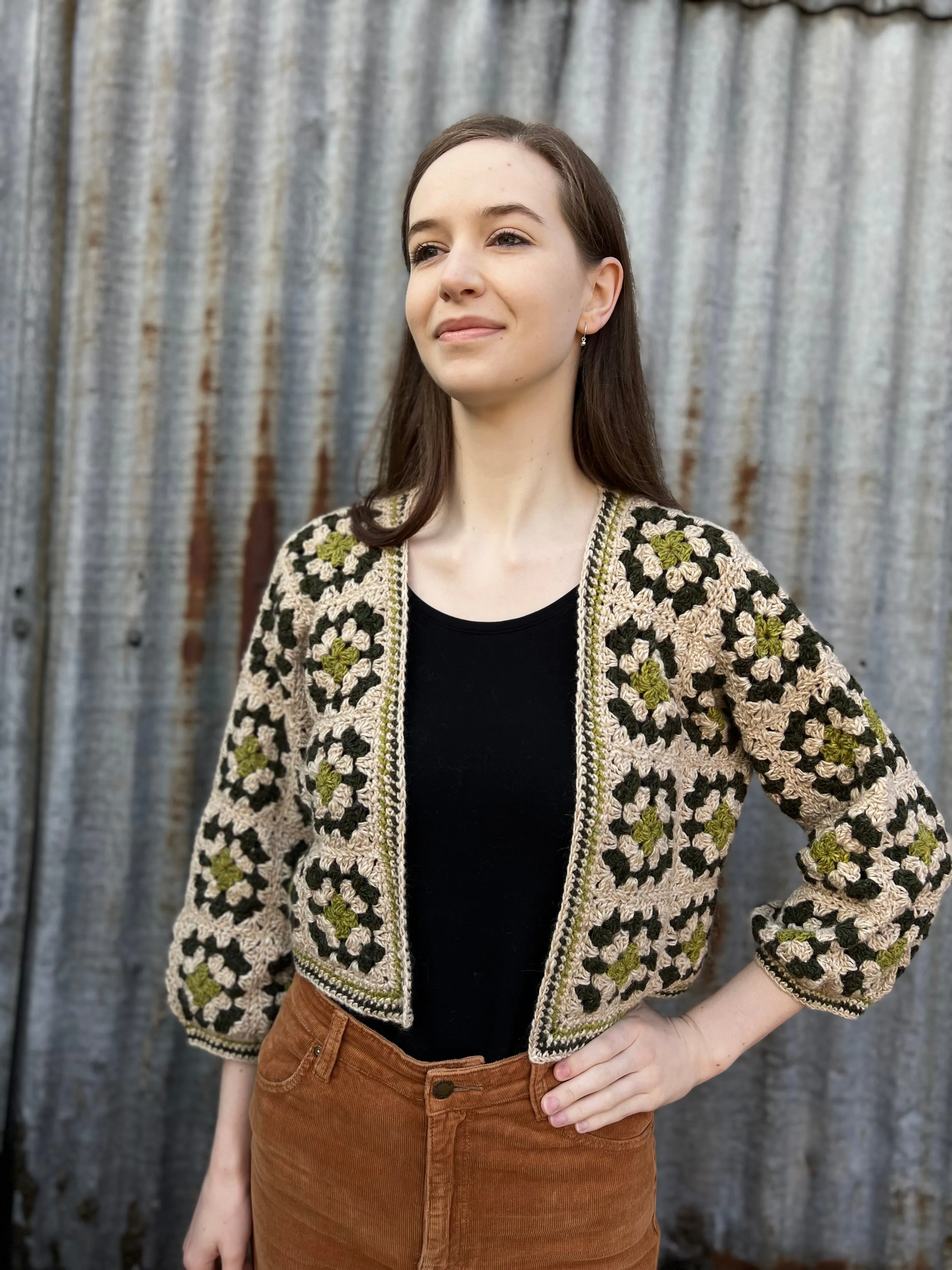 COD048 Betty Granny Square Jacket (e-pattern)