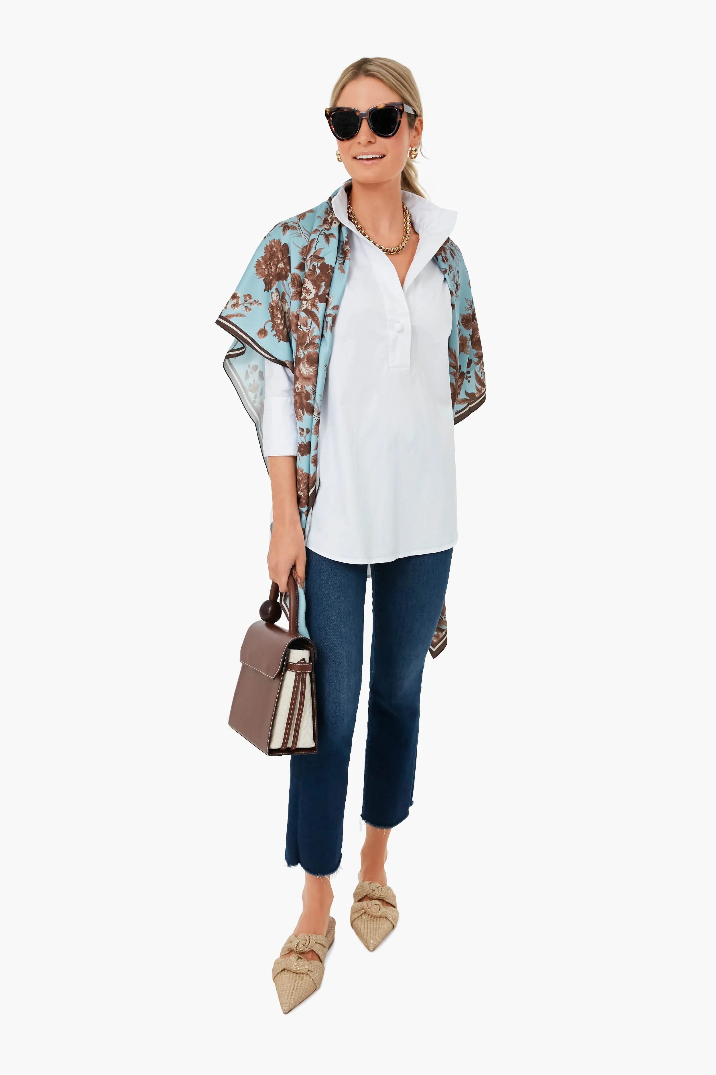 Cuoio Cari Napa Quilted Satchel