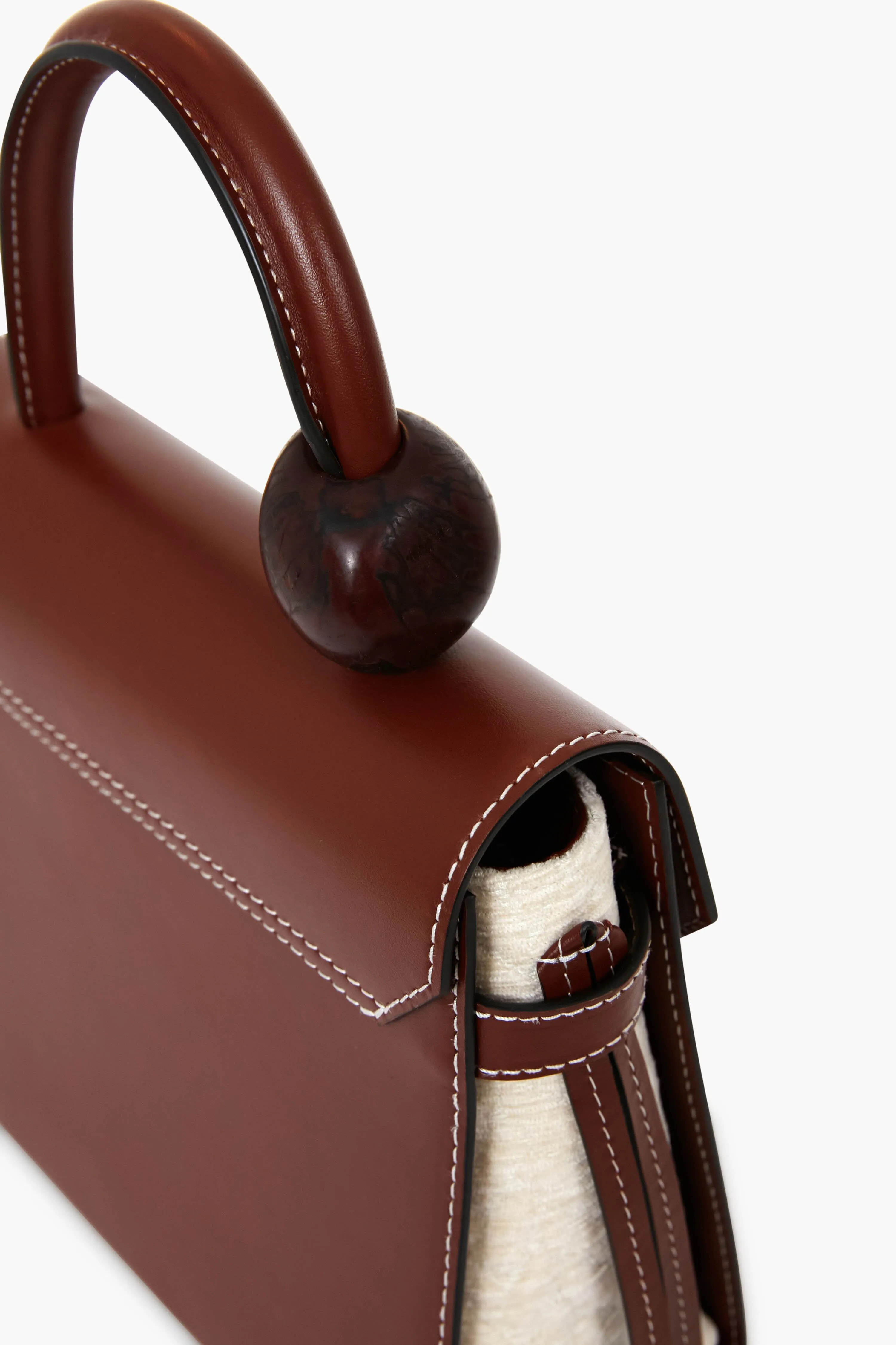 Cuoio Cari Napa Quilted Satchel
