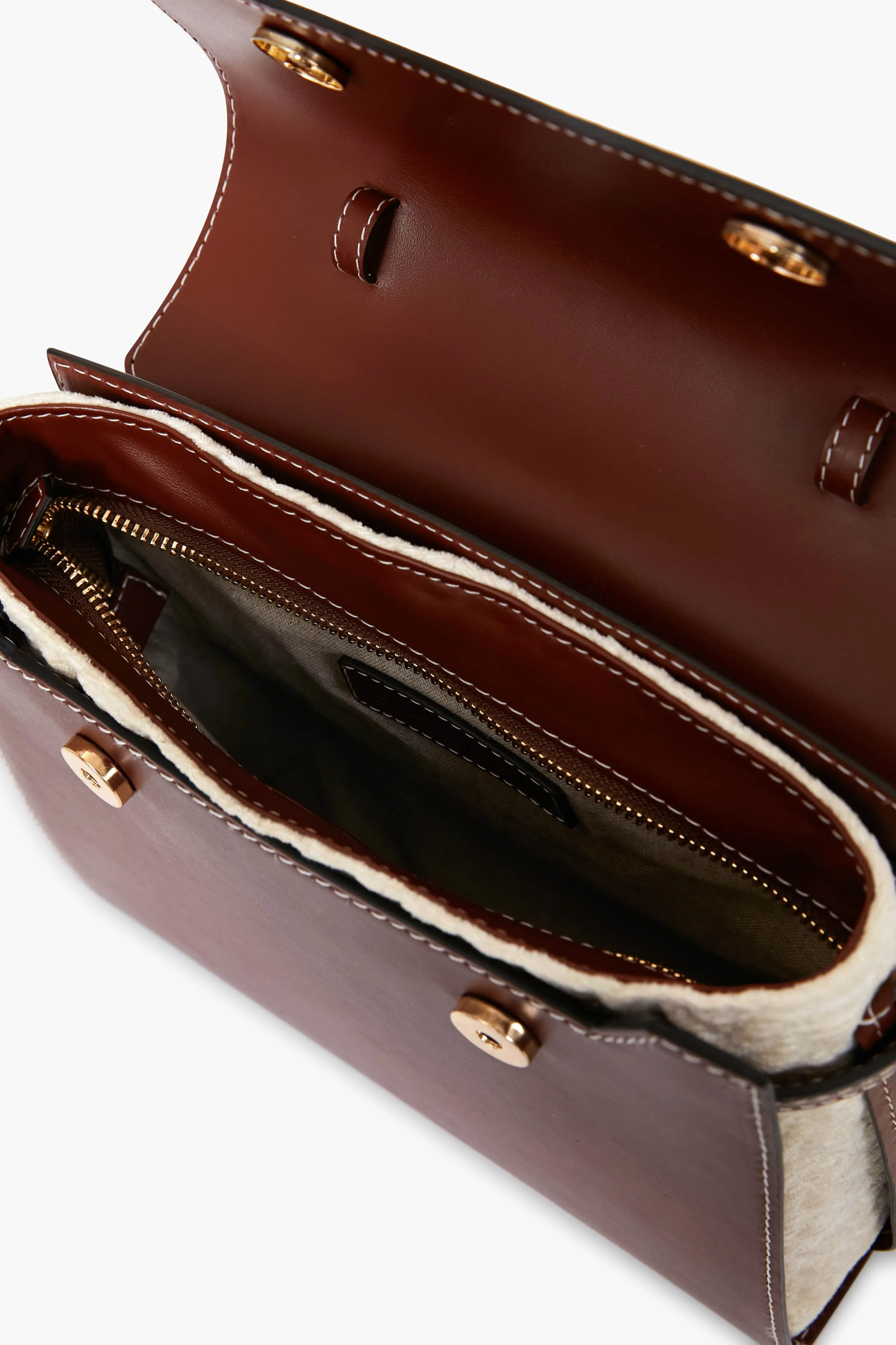Cuoio Cari Napa Quilted Satchel