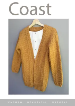 CY024 Aconite Ripple Cardigan Leaflet