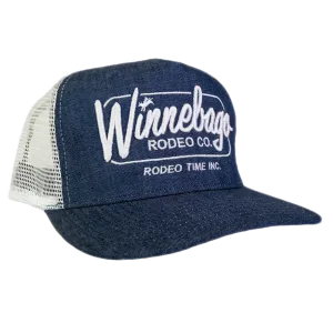 Dale Brisby Winnebago Rodeo Co. Denim & White Mesh Back Cap