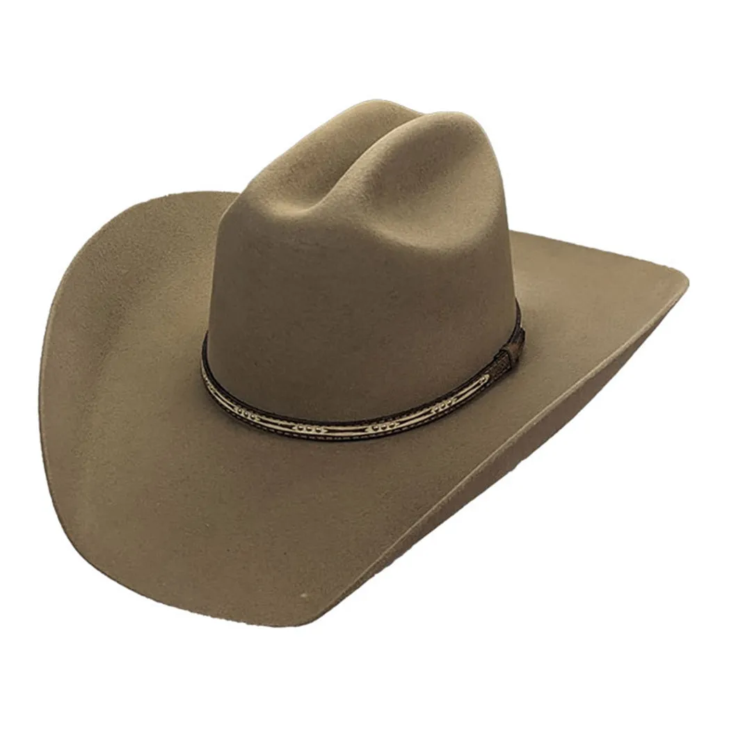 Dallas Hats 6X Sand With Leather Band Cowboy Hat
