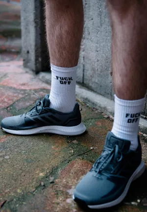 Dancitee - Fuck Off White - Socks
